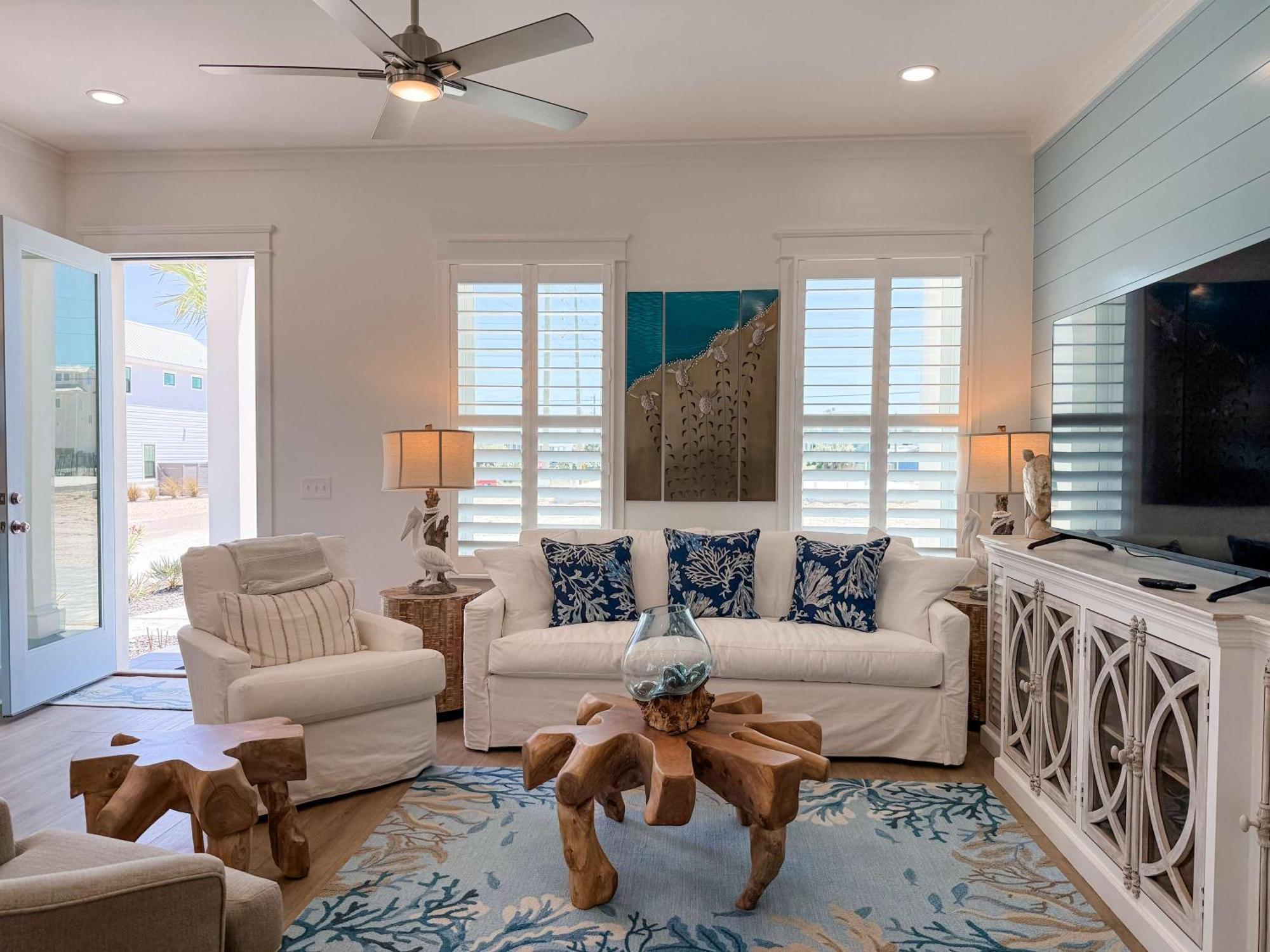 Serenity By The Sea St George Island Pool Home Eastpoint Exteriér fotografie